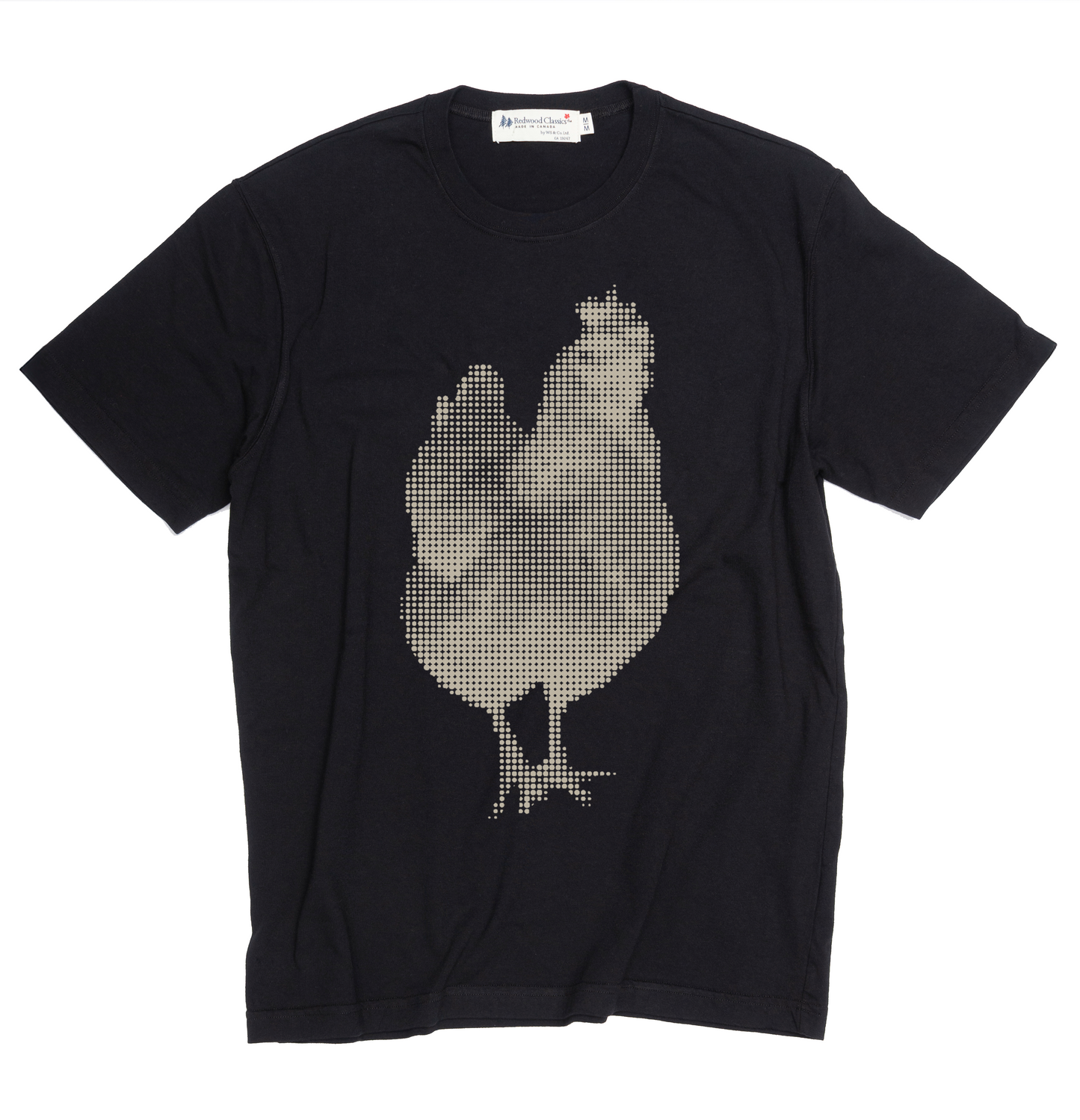"Half-Tone Hen" Made in Canada Midweight Tee 🍁