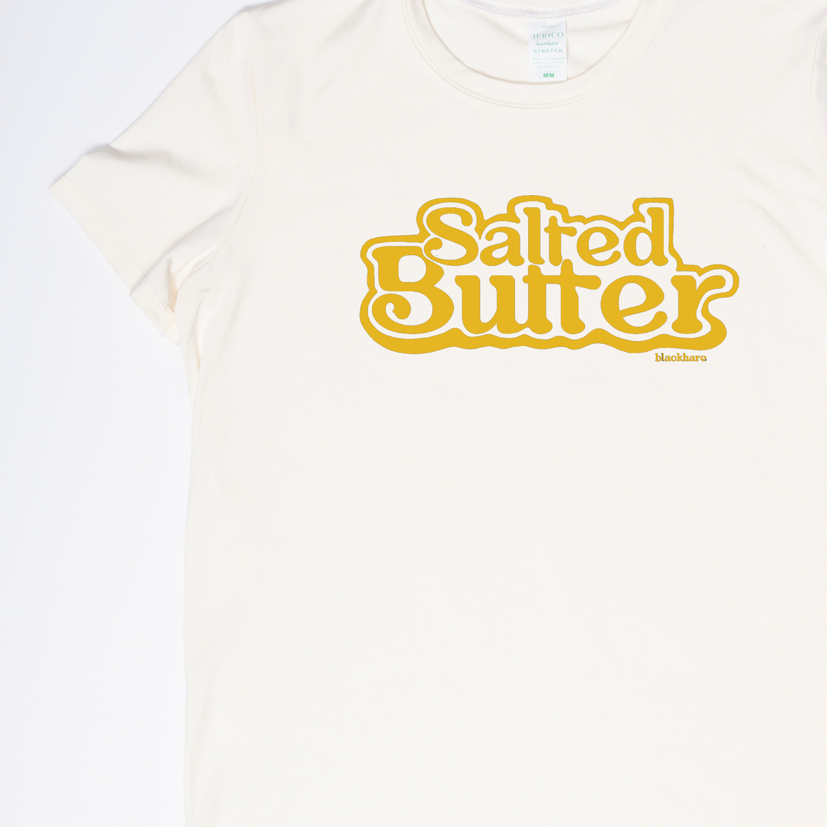 "Salted Butter" Made in Canada Women's Midweight Tee 🍁