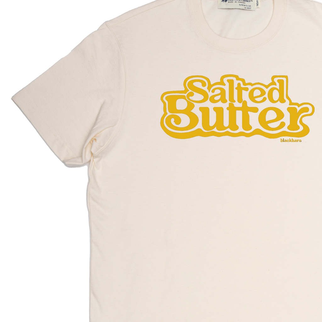 "Salted Butter" Made in Canada Midweight Tee 🍁
