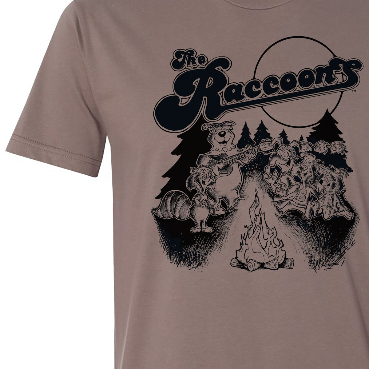 "The Raccoons" Campfire Tee