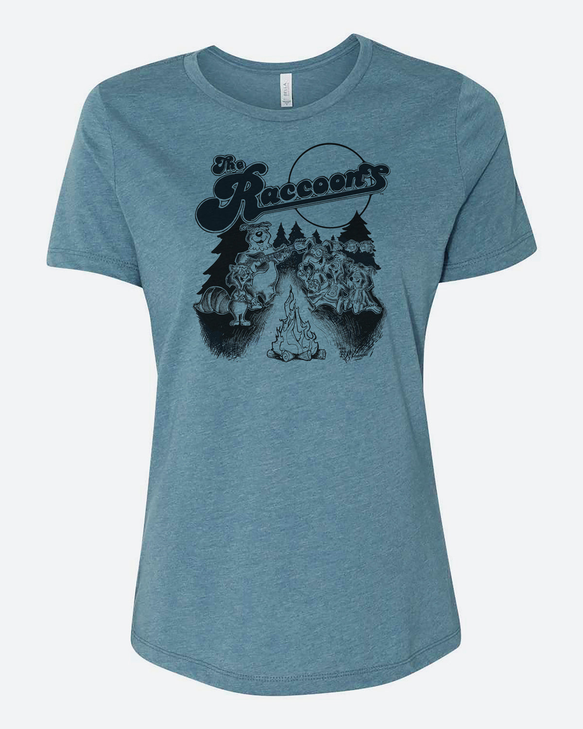 "The Raccoons" Campfire  - Women's Graphic Tee