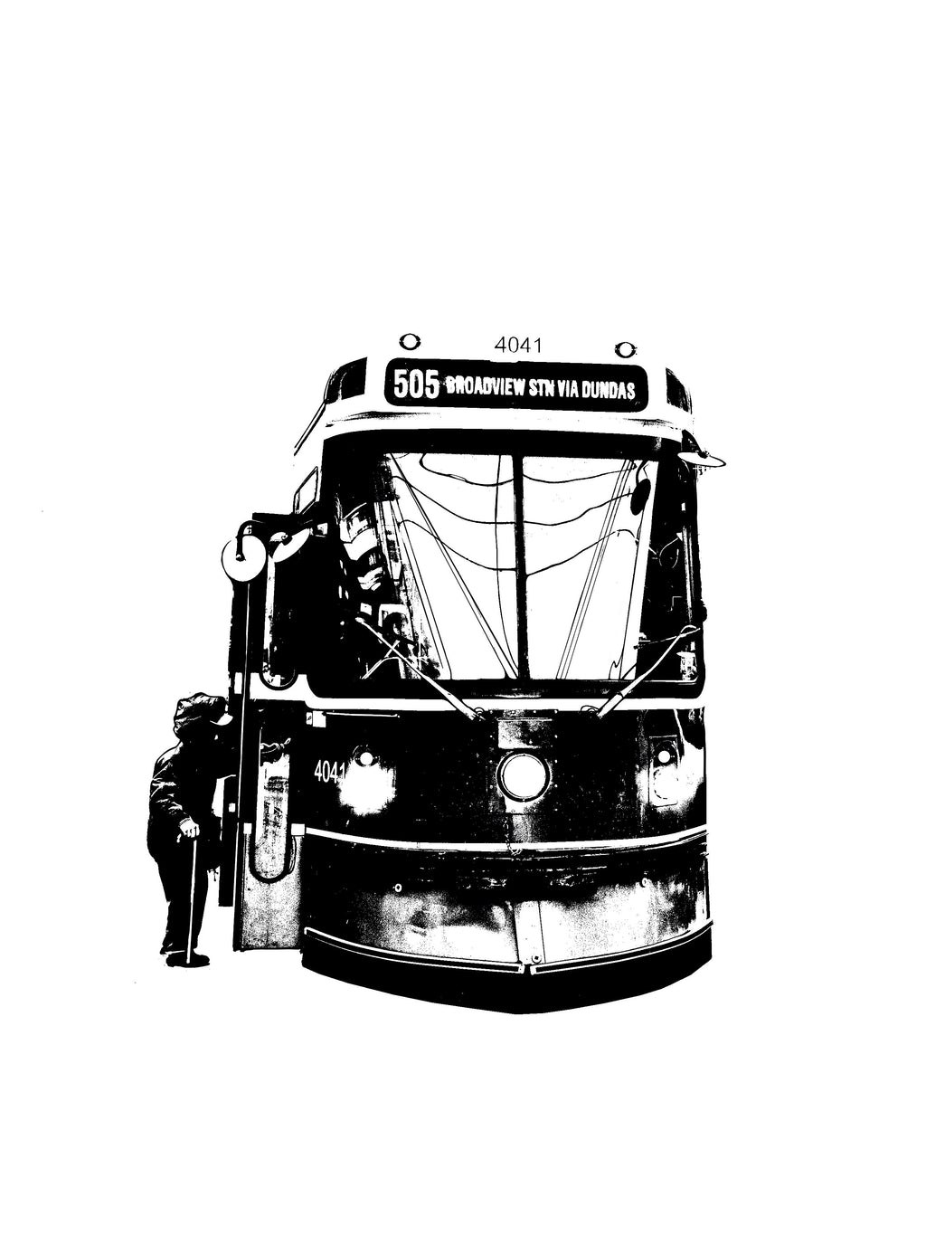 TTC Streetcar  - Lightweight Women's Fit Tee