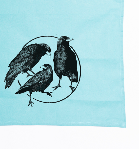 Toronto Street Car Tea Towel | Hand Printed Graphic Design by