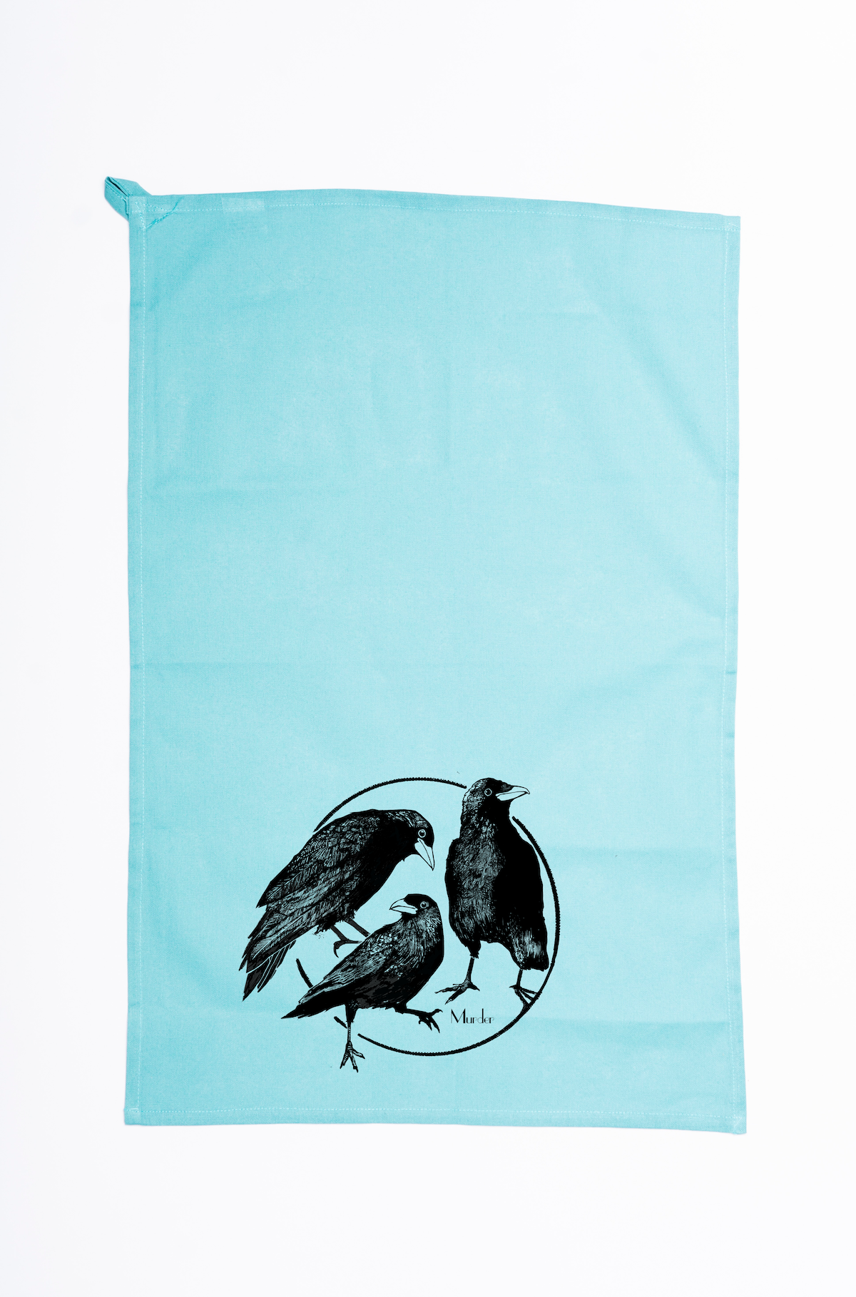 Crows Tea Towel