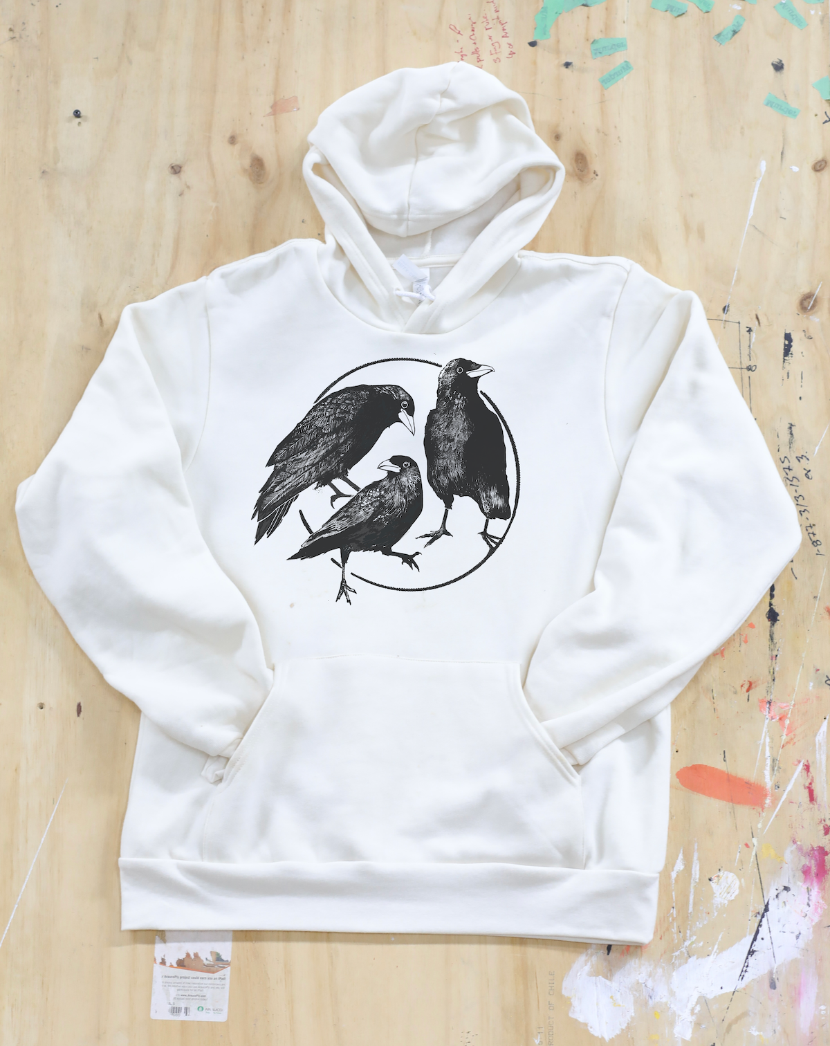 Crows - Sponge Fleece Hoodie
