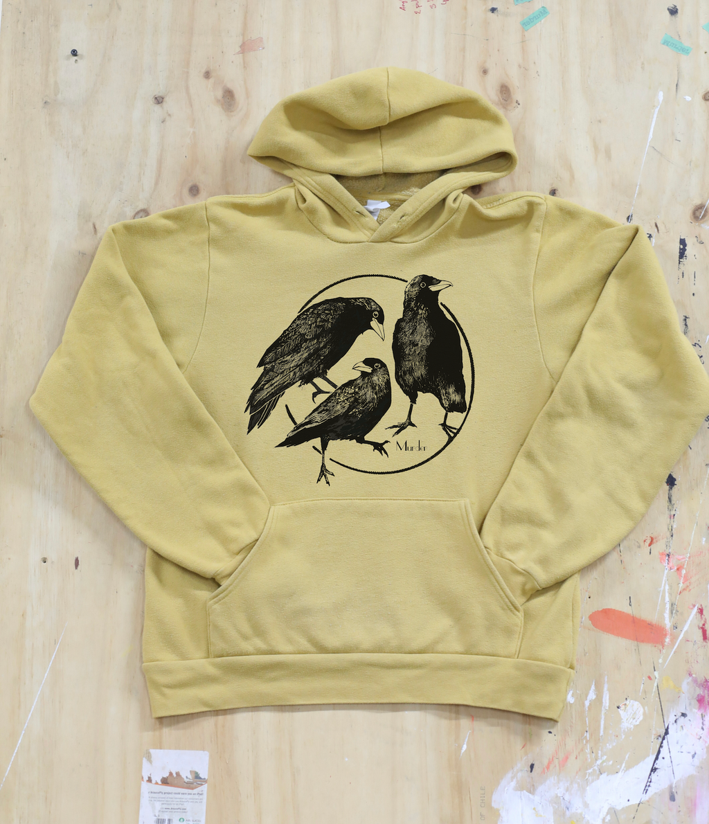 Crows - Sponge Fleece Hoodie