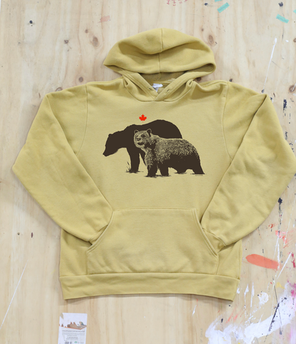 Shadow Bear - Sponge Fleece Hoodie