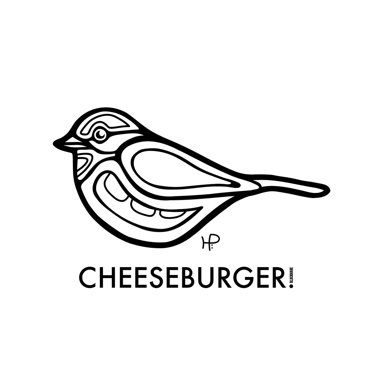 Cheeseburger Bird Collab - Women's Signature Lightweight Tee