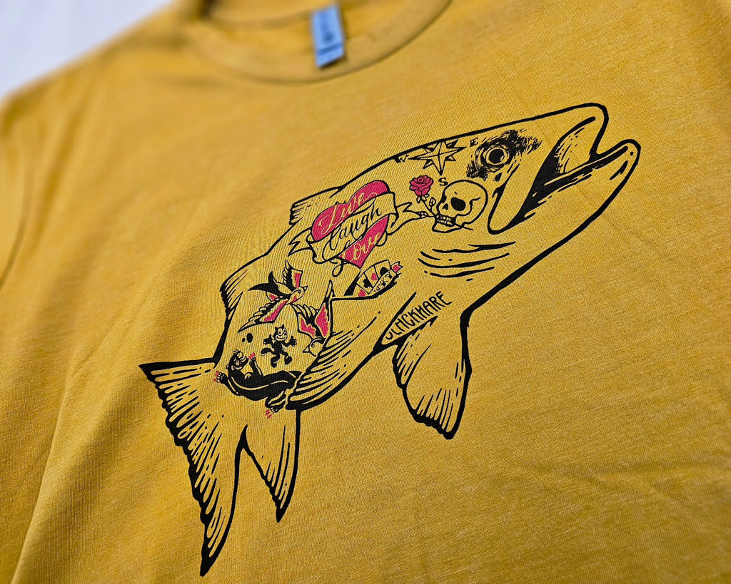 Tattoo Trout - Lightweight CVC Signature Tee