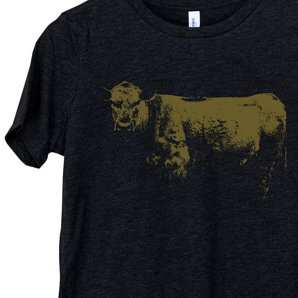 Golden Cow - T-shirt signature léger pour femme