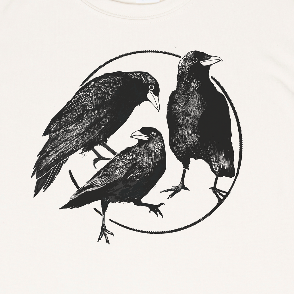 Crows - Made in Canada Midweight Women's Fit Tee 🍁