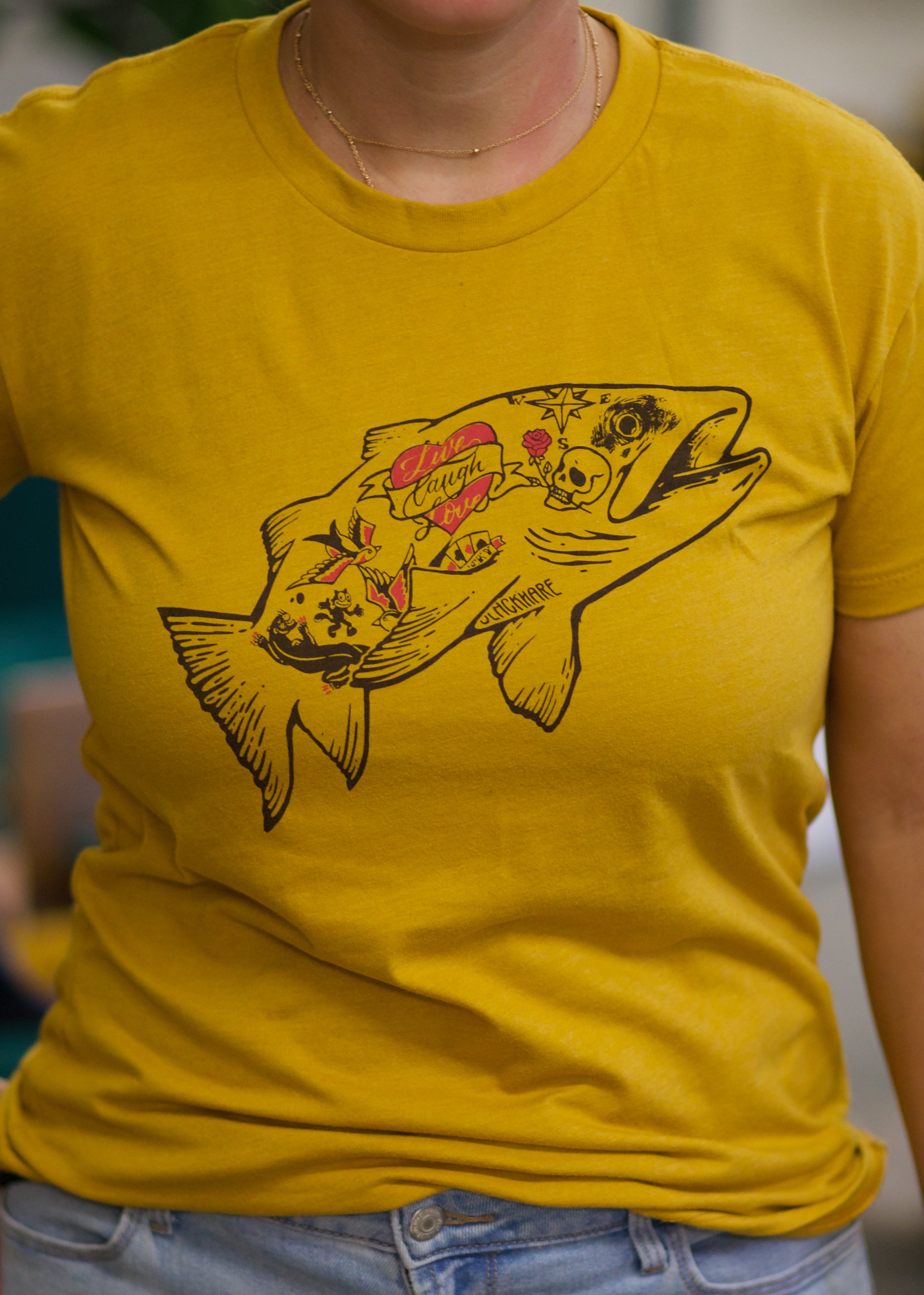Tattoo Trout - Lightweight CVC Signature Tee