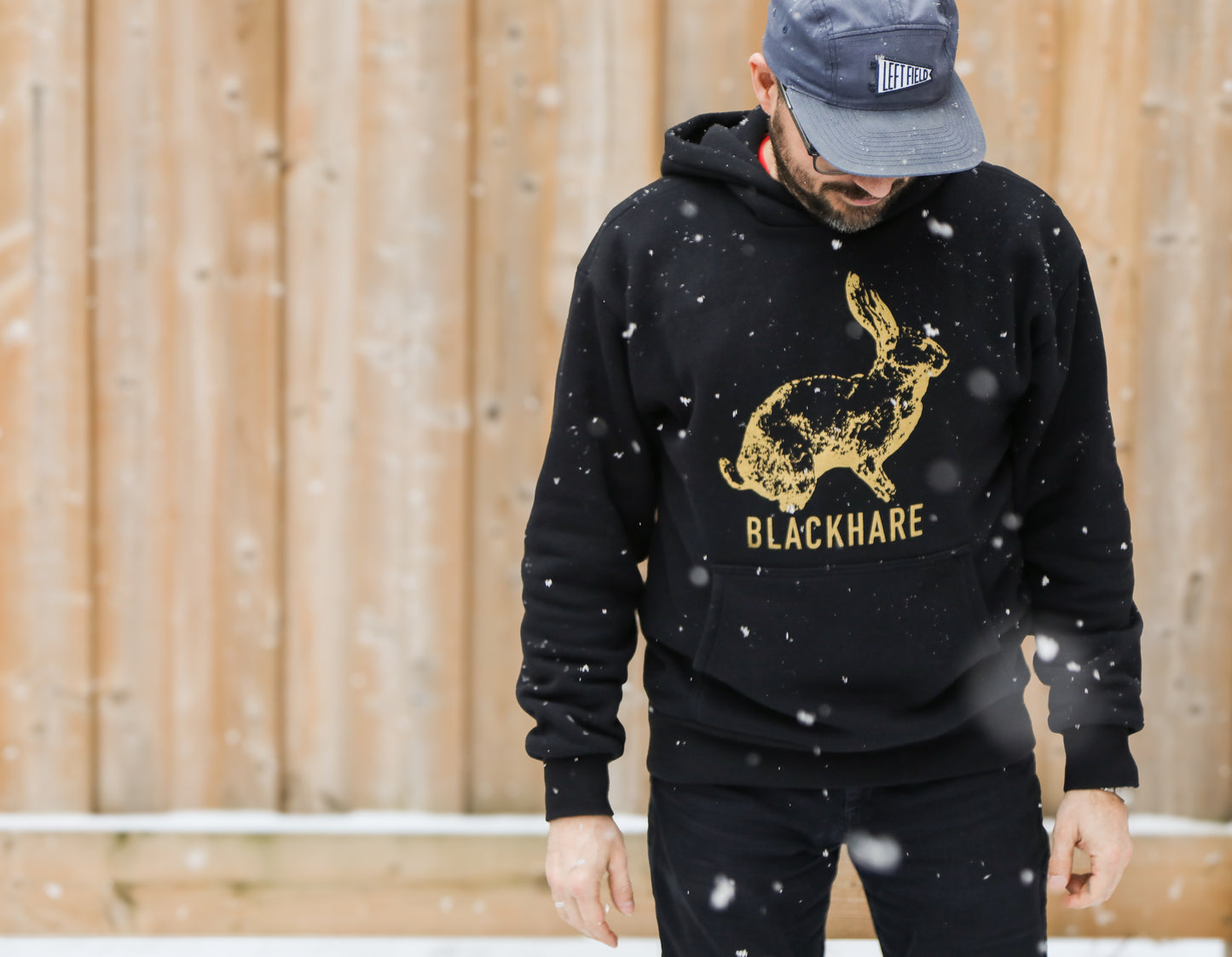 Blackhare Logo - Midweight Fleece Hoodie
