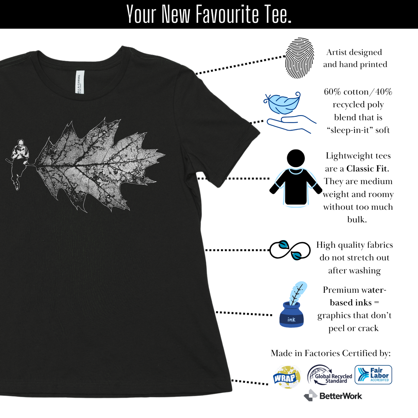 The Reader - Lightweight Women's Signature Tee