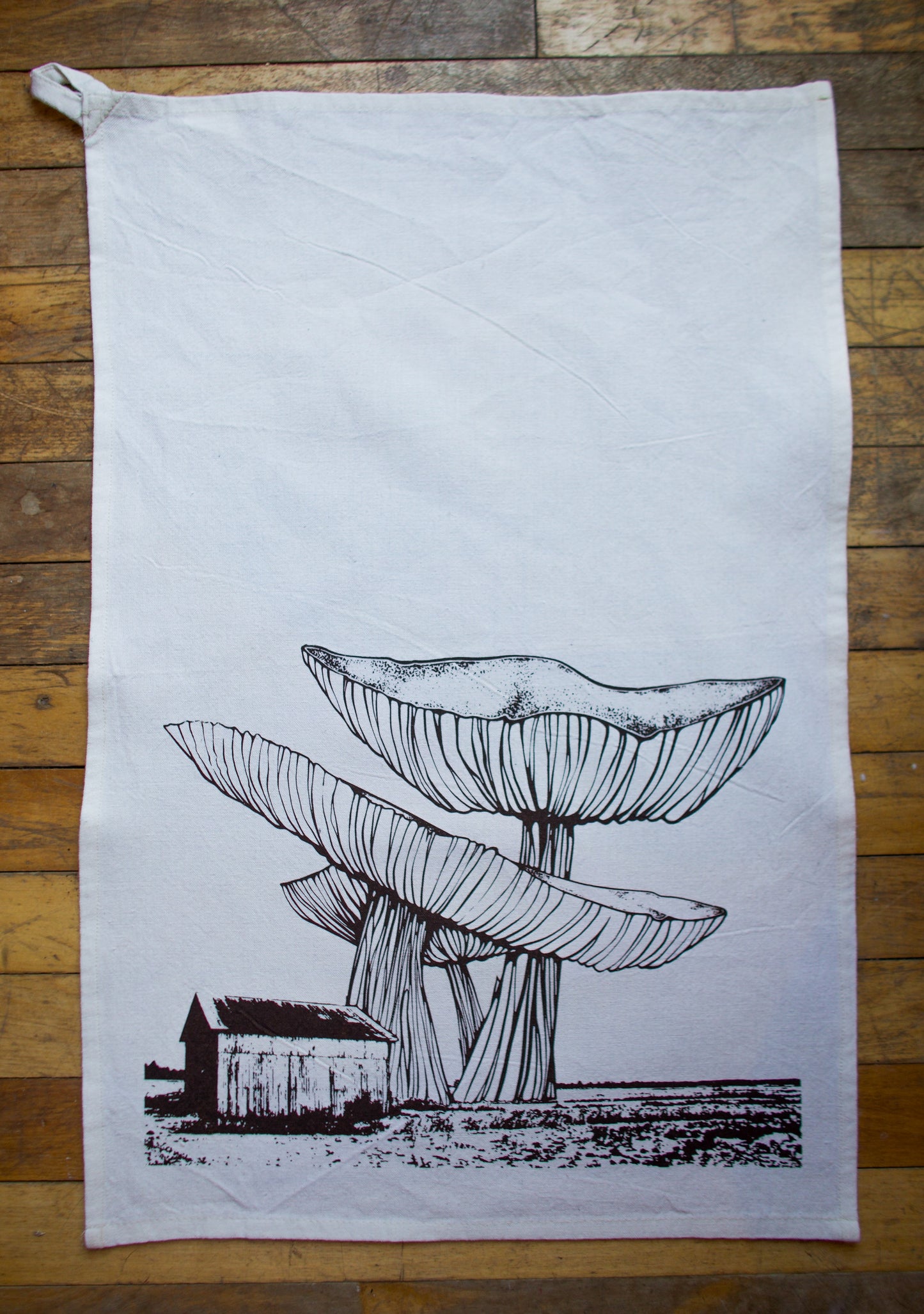 Marsh Mushroom Tea Towel