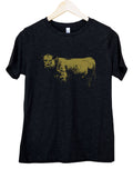 Golden Cow - T-shirt signature léger pour femme