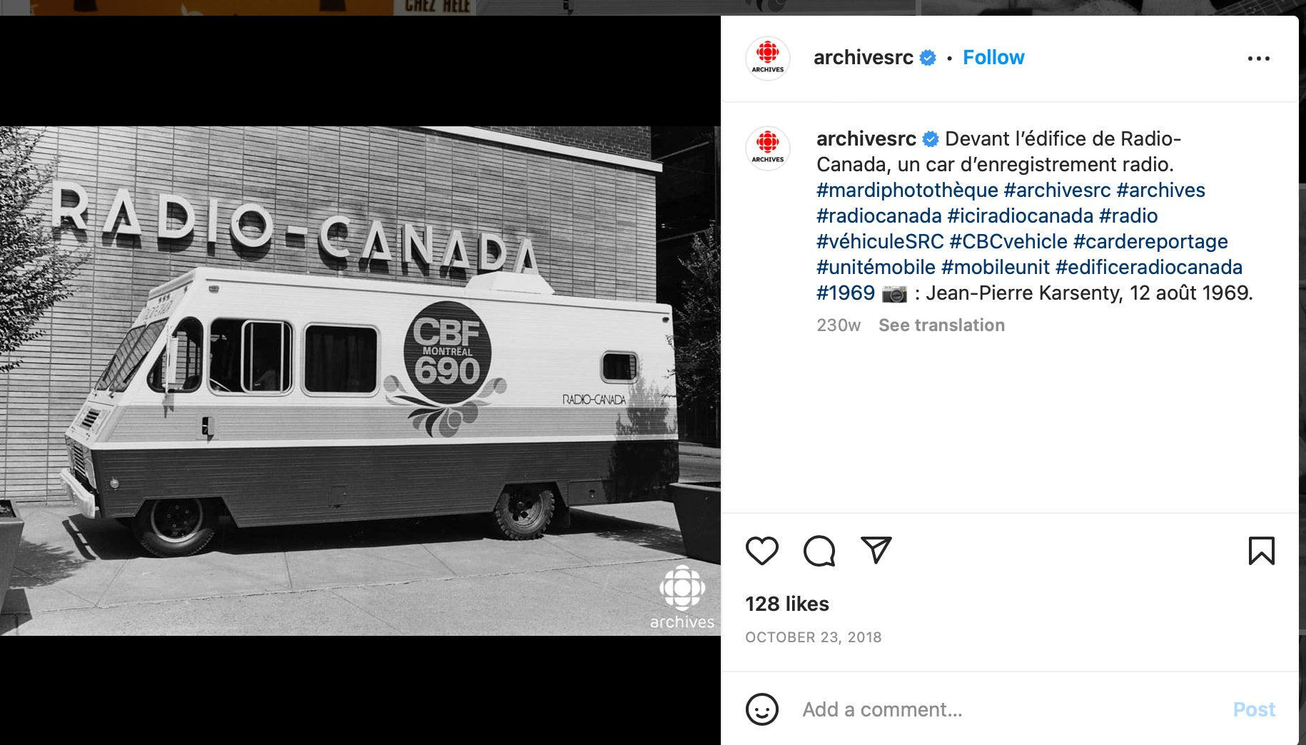 CBC Radio Canada Van