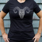 Ram's Skull - Women's Graphic T-Shirt